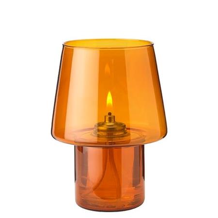 Lampe til olie amber H105 mm Viva Hurricane