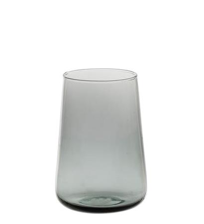 Vase D130 x H190 mm røgetglas Valencia