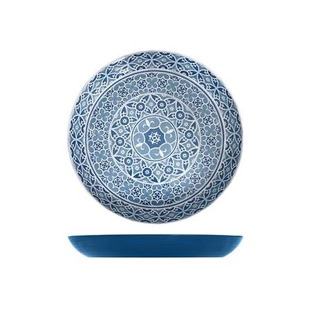 Skål melamin blå 380 mm 3,5 ltr Marrakesh