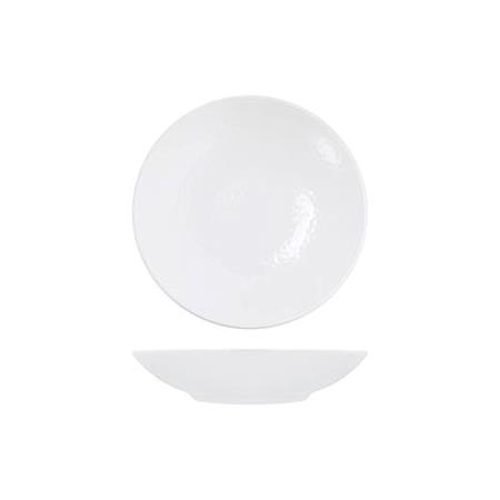 Skål/tallerken melamin hvid 185 mm 60 cl Osaka
