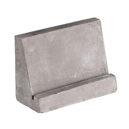 Buffetskilt holder cement B80 x D35 2 stk