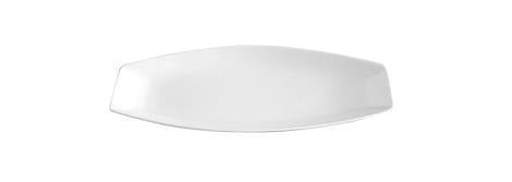 Buffetfad EHG oval 290 mm hvidt porcelæn