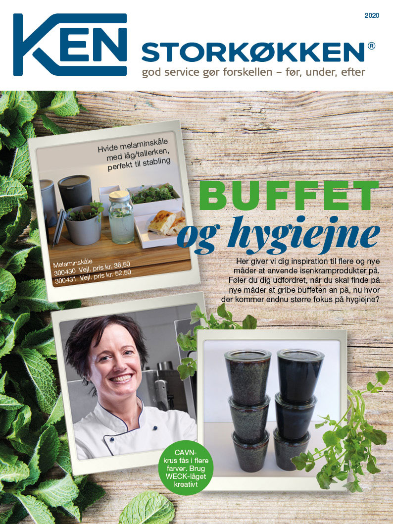 Brochure Buffet og hygiejne